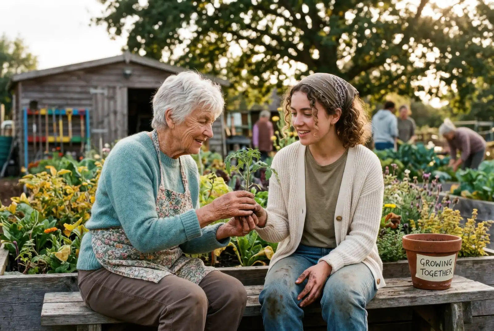 A senior living community
